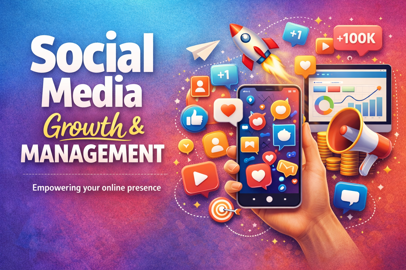 Social Media Growth & Management
